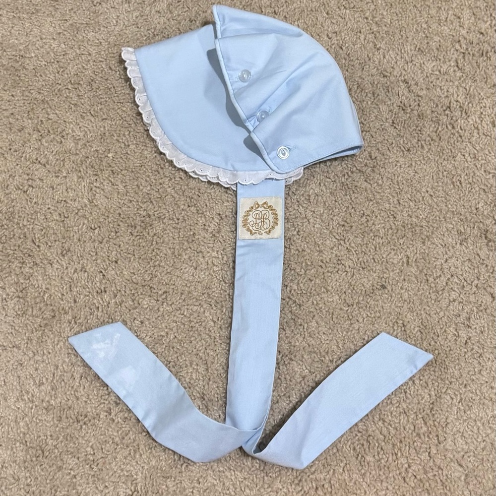 TBBC BONNET LACE BLUE